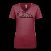 Next Level Apparel 1540 - Ladies' Ideal V-Neck Thumbnail