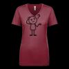Next Level Apparel 1540 - Ladies' Ideal V-Neck Thumbnail