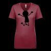 Next Level Apparel 1540 - Ladies' Ideal V-Neck Thumbnail