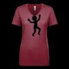 Next Level Apparel 1540 - Ladies' Ideal V-Neck Thumbnail