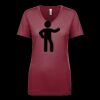 Next Level Apparel 1540 - Ladies' Ideal V-Neck Thumbnail