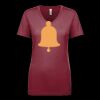 Next Level Apparel 1540 - Ladies' Ideal V-Neck Thumbnail