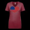 Next Level Apparel 1540 - Ladies' Ideal V-Neck Thumbnail
