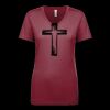 Next Level Apparel 1540 - Ladies' Ideal V-Neck Thumbnail