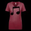 Next Level Apparel 1540 - Ladies' Ideal V-Neck Thumbnail