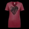 Next Level Apparel 1540 - Ladies' Ideal V-Neck Thumbnail