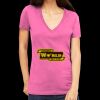 Tultex 214 - Ladies' Slim Fit Fine Jersey V-Neck Thumbnail