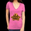 Tultex 214 - Ladies' Slim Fit Fine Jersey V-Neck Thumbnail
