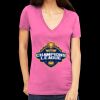 Tultex 214 - Ladies' Slim Fit Fine Jersey V-Neck Thumbnail