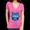 Tultex 214 - Ladies' Slim Fit Fine Jersey V-Neck Thumbnail