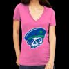 Tultex 214 - Ladies' Slim Fit Fine Jersey V-Neck Thumbnail