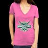 Tultex 214 - Ladies' Slim Fit Fine Jersey V-Neck Thumbnail