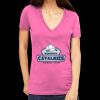Tultex 214 - Ladies' Slim Fit Fine Jersey V-Neck Thumbnail