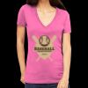 Tultex 214 - Ladies' Slim Fit Fine Jersey V-Neck Thumbnail