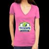Tultex 214 - Ladies' Slim Fit Fine Jersey V-Neck Thumbnail