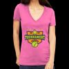 Tultex 214 - Ladies' Slim Fit Fine Jersey V-Neck Thumbnail