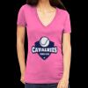 Tultex 214 - Ladies' Slim Fit Fine Jersey V-Neck Thumbnail