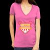 Tultex 214 - Ladies' Slim Fit Fine Jersey V-Neck Thumbnail