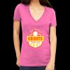 Tultex 214 - Ladies' Slim Fit Fine Jersey V-Neck Thumbnail