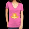 Tultex 214 - Ladies' Slim Fit Fine Jersey V-Neck Thumbnail