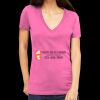 Tultex 214 - Ladies' Slim Fit Fine Jersey V-Neck Thumbnail