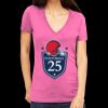 Tultex 214 - Ladies' Slim Fit Fine Jersey V-Neck Thumbnail