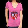 Tultex 214 - Ladies' Slim Fit Fine Jersey V-Neck Thumbnail