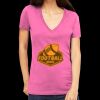 Tultex 214 - Ladies' Slim Fit Fine Jersey V-Neck Thumbnail