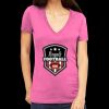 Tultex 214 - Ladies' Slim Fit Fine Jersey V-Neck Thumbnail