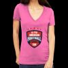 Tultex 214 - Ladies' Slim Fit Fine Jersey V-Neck Thumbnail