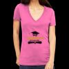 Tultex 214 - Ladies' Slim Fit Fine Jersey V-Neck Thumbnail