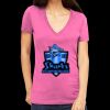 Tultex 214 - Ladies' Slim Fit Fine Jersey V-Neck Thumbnail