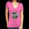Tultex 214 - Ladies' Slim Fit Fine Jersey V-Neck Thumbnail