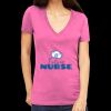 Tultex 214 - Ladies' Slim Fit Fine Jersey V-Neck Thumbnail