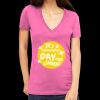 Tultex 214 - Ladies' Slim Fit Fine Jersey V-Neck Thumbnail