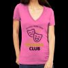 Tultex 214 - Ladies' Slim Fit Fine Jersey V-Neck Thumbnail