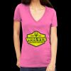 Tultex 214 - Ladies' Slim Fit Fine Jersey V-Neck Thumbnail