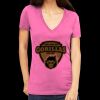 Tultex 214 - Ladies' Slim Fit Fine Jersey V-Neck Thumbnail
