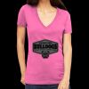 Tultex 214 - Ladies' Slim Fit Fine Jersey V-Neck Thumbnail