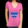 Tultex 214 - Ladies' Slim Fit Fine Jersey V-Neck Thumbnail