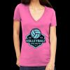 Tultex 214 - Ladies' Slim Fit Fine Jersey V-Neck Thumbnail