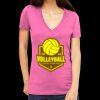 Tultex 214 - Ladies' Slim Fit Fine Jersey V-Neck Thumbnail