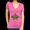 Tultex 214 - Ladies' Slim Fit Fine Jersey V-Neck Thumbnail