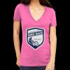 Tultex 214 - Ladies' Slim Fit Fine Jersey V-Neck Thumbnail