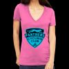 Tultex 214 - Ladies' Slim Fit Fine Jersey V-Neck Thumbnail