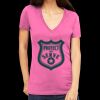 Tultex 214 - Ladies' Slim Fit Fine Jersey V-Neck Thumbnail