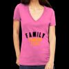 Tultex 214 - Ladies' Slim Fit Fine Jersey V-Neck Thumbnail