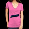 Tultex 214 - Ladies' Slim Fit Fine Jersey V-Neck Thumbnail