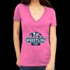 Tultex 214 - Ladies' Slim Fit Fine Jersey V-Neck Thumbnail