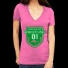Tultex 214 - Ladies' Slim Fit Fine Jersey V-Neck Thumbnail
